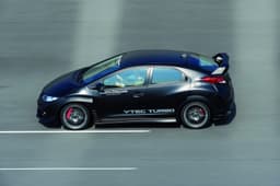 Honda Civic Type R prototype photo gallery